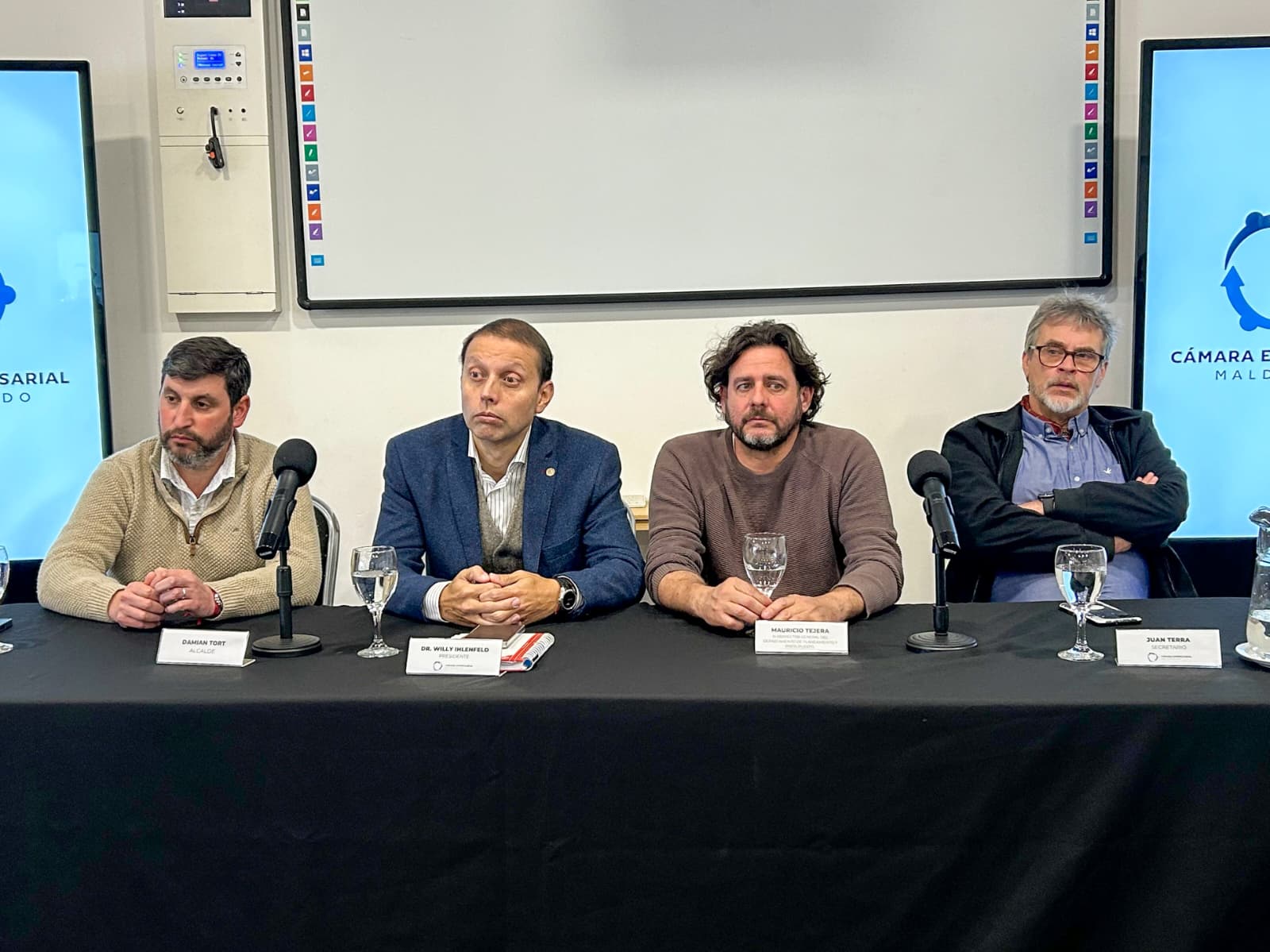 Articulamos con comerciantes, Municipio e Intendencia por las obras de renovación del centro de Maldonado